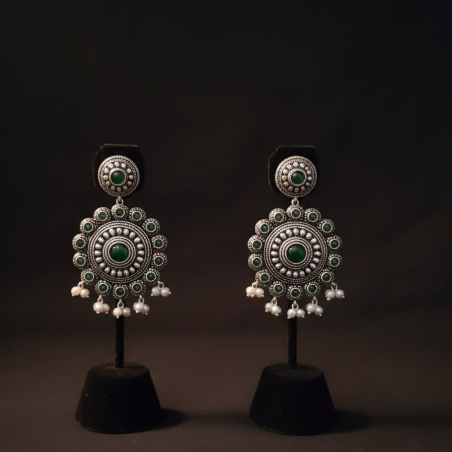 Earrings_for_Green_Mala