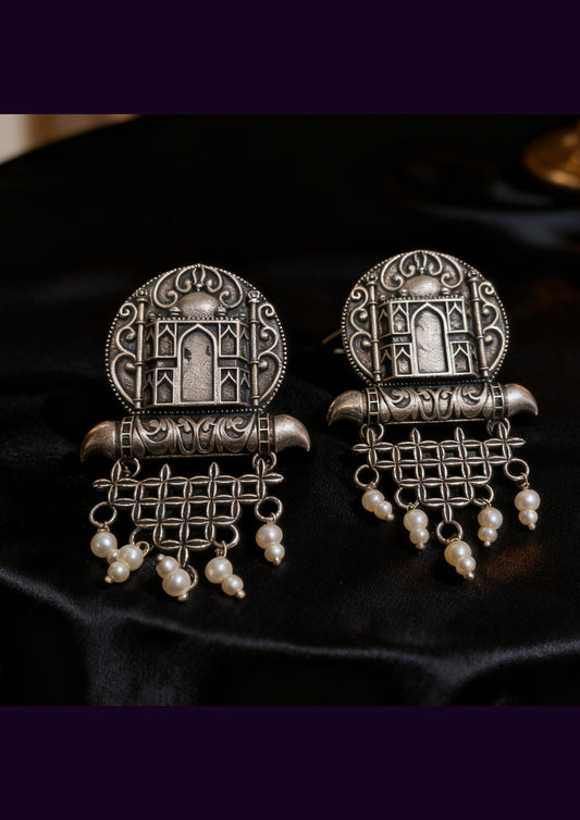 Jharokha earrings