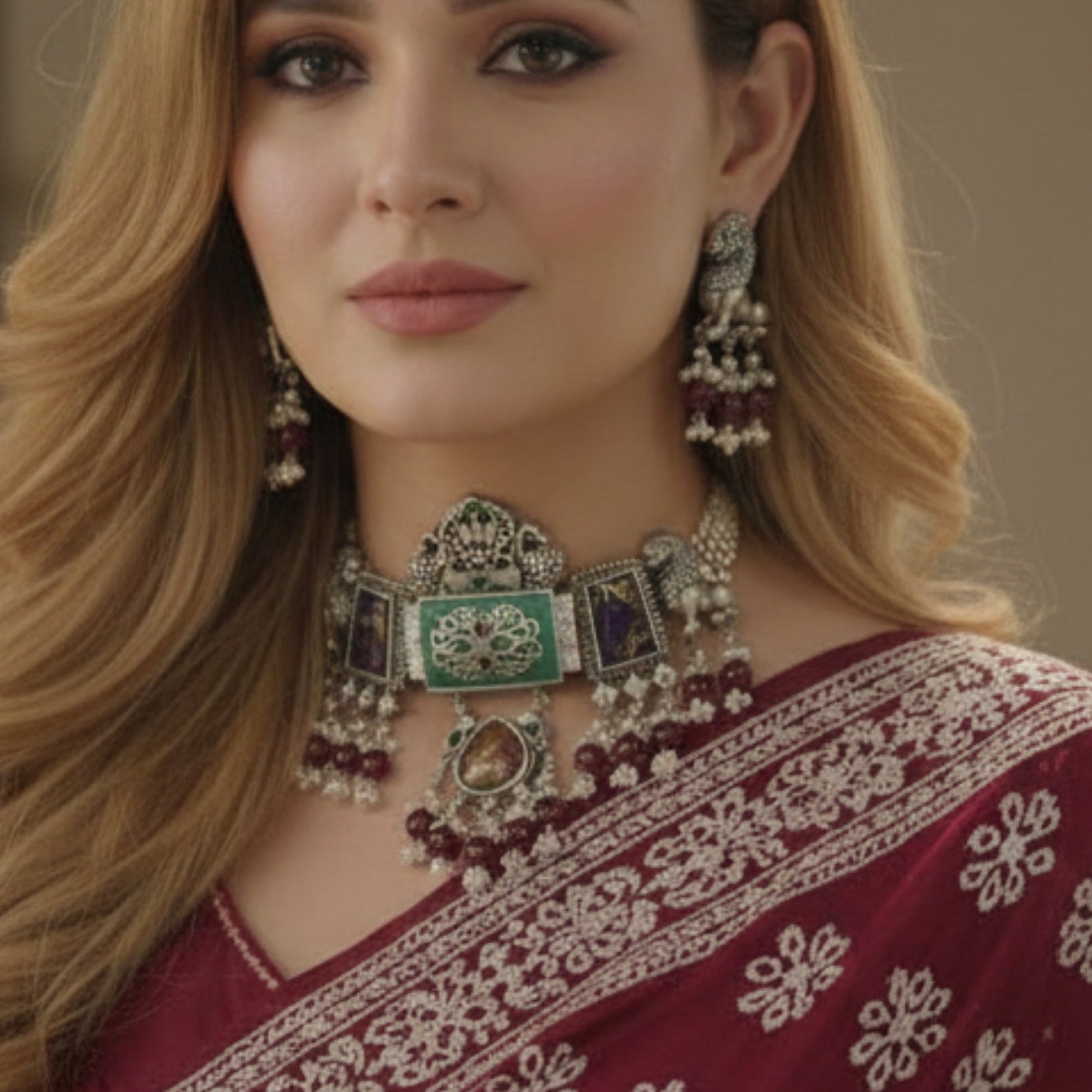 Saburi Turkish design necklace 