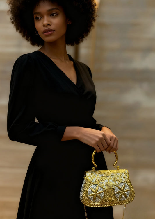 saburri golden buddy clutch