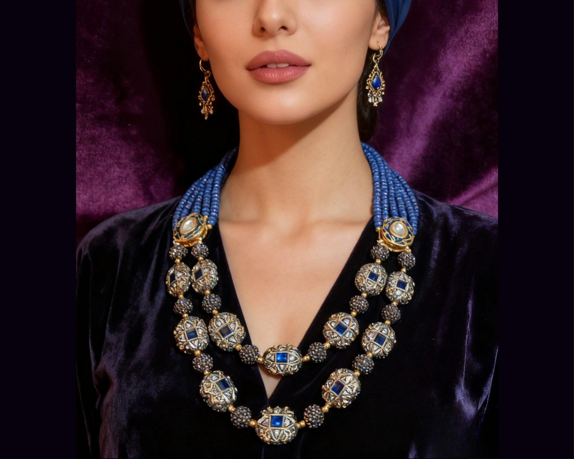 saburri blue_necklace